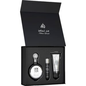 LATTAFA KIT FAKHAR 3PCS EDP 100ML + 12ML + SHOWER GEL 100ML