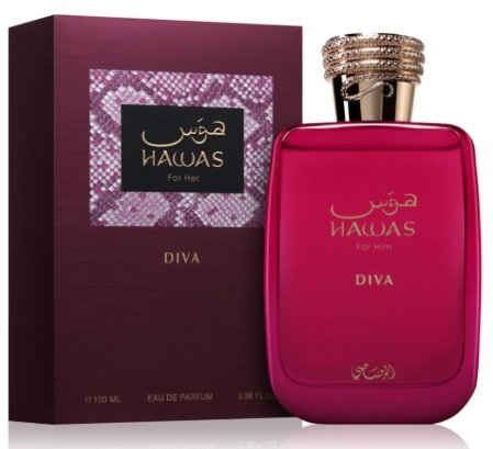 RASASI HAWAS DIVA EDP 100ML RASASI HAWAS DIVA EDP 100ML